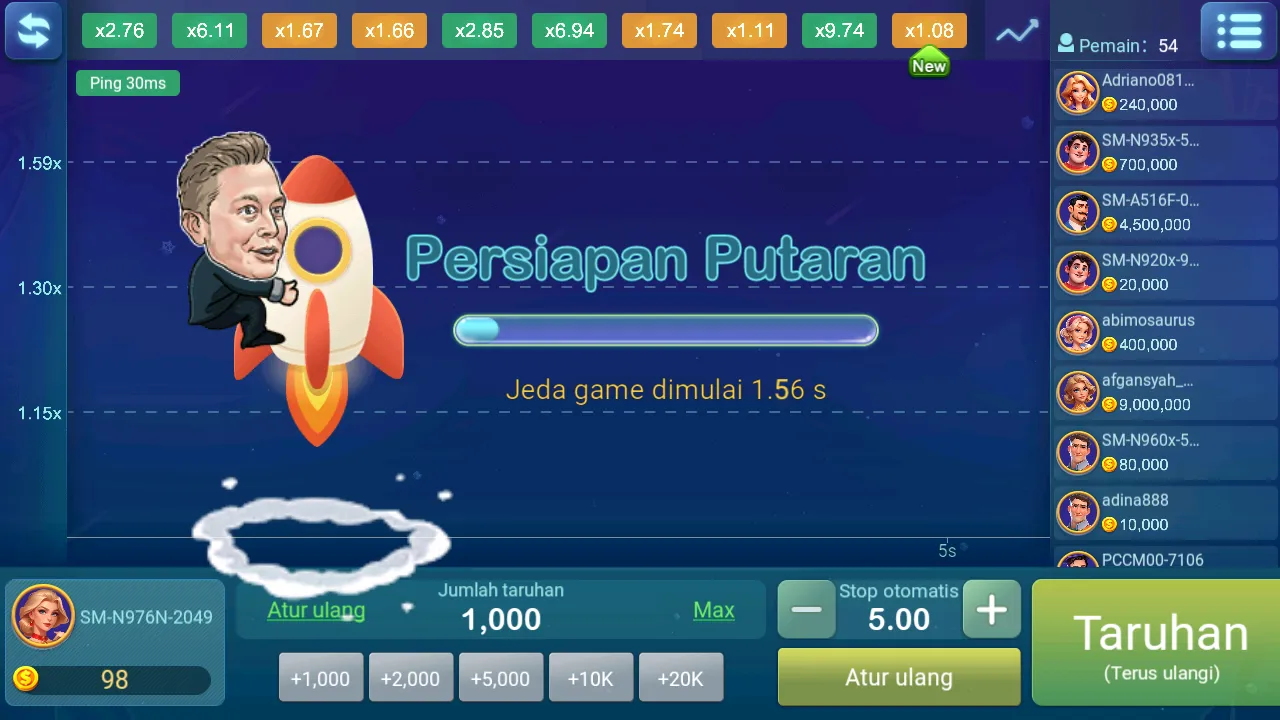 Update Crash Game